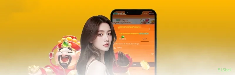 Imagem promocional da experiência de game da 515bet
